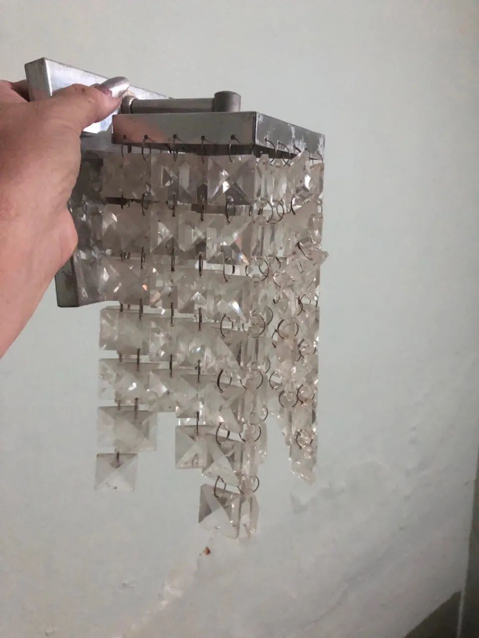Arandela de Cristal Vintage - Foto 4