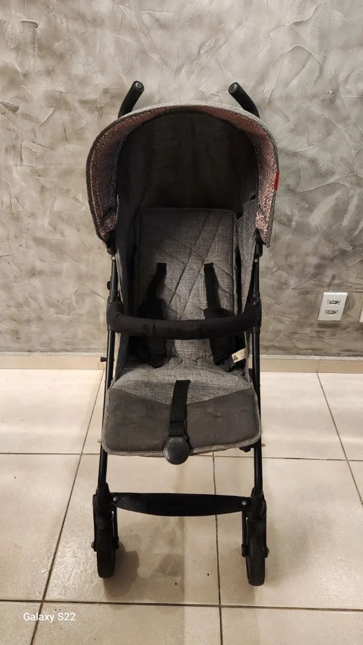 Carrinho de Passeio - Essential - Cinza - Fisher Price - Foto 4