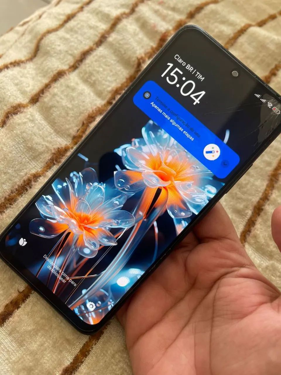 POCO M4 PRO DE 256GB TELA 6.5 BIOMETRIA FUNÇÃO NFC  8+4 GB RAM 