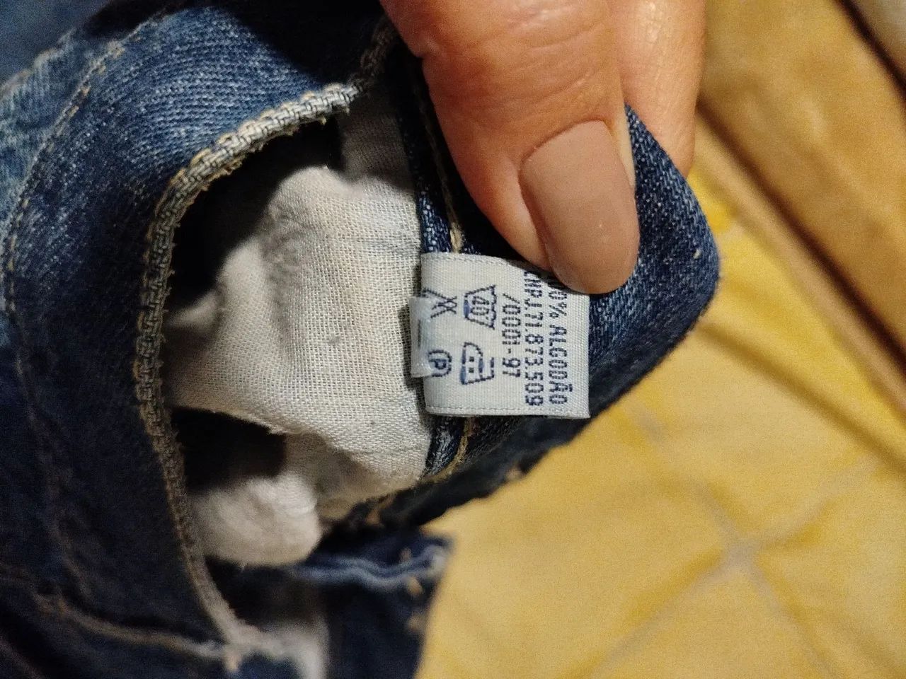 Calça jeans reta - Foto 4