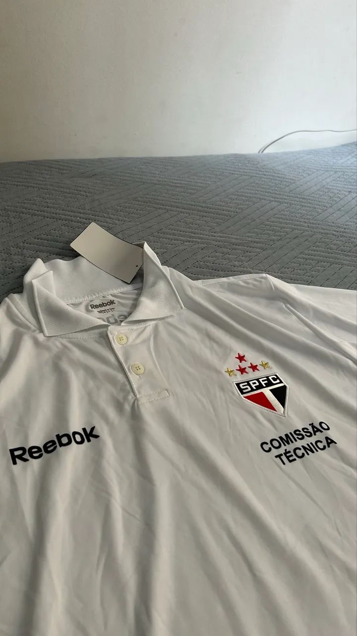 Camisa Polo SPFC Retrô 2009-2010 - Foto 2
