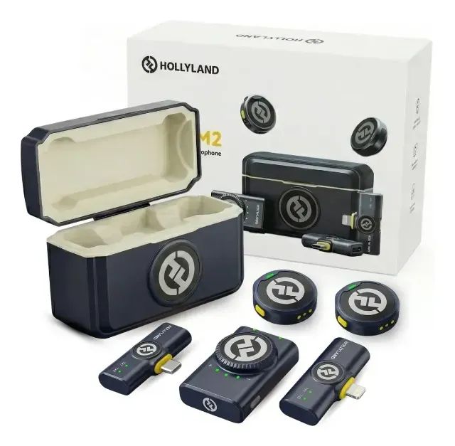 Microfone de Lapela Hollyland Lark M2