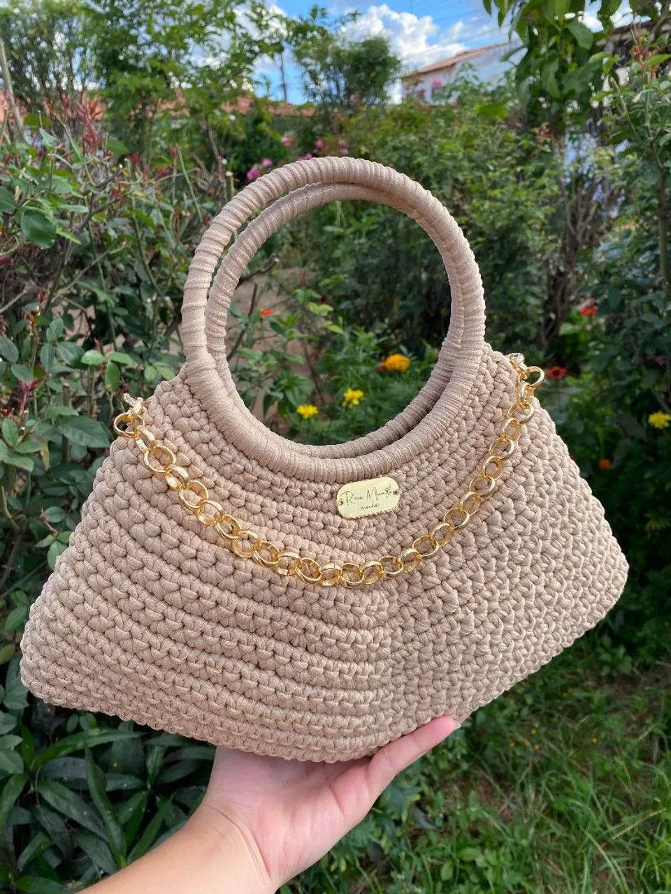 Bolsa de crochê  - Foto 3