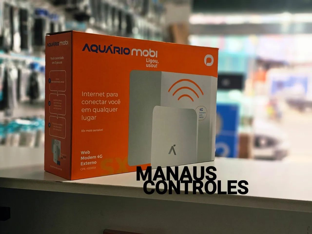 Modem externo - AQUÁRIO 