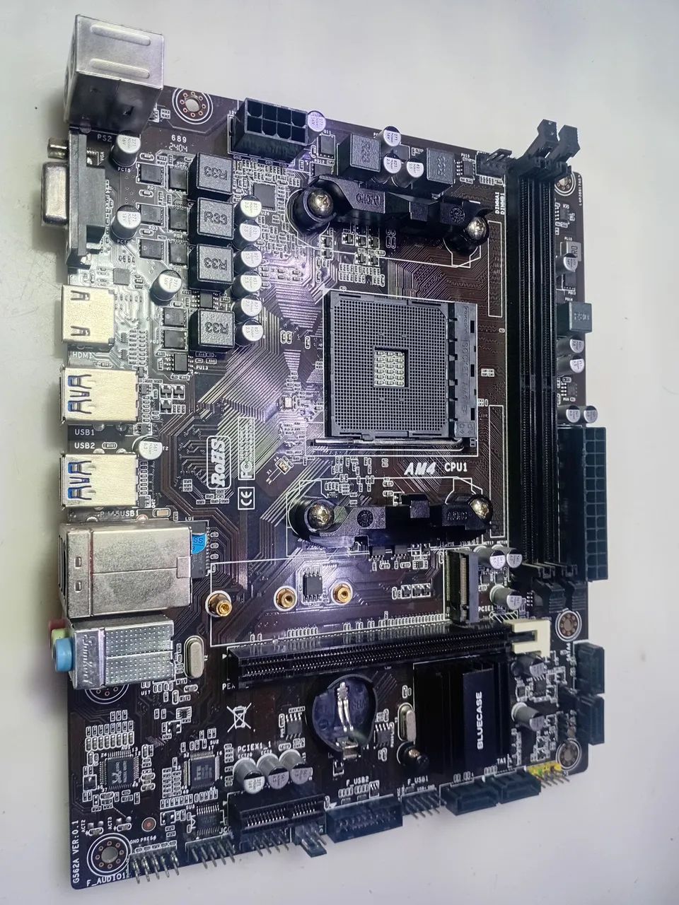 PLACA MÃE BLUECASE AMD A520 - Foto 5
