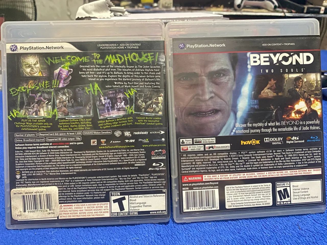 Beyond Two Souls + Batman Arkham Asylum - COMBO - Foto 2
