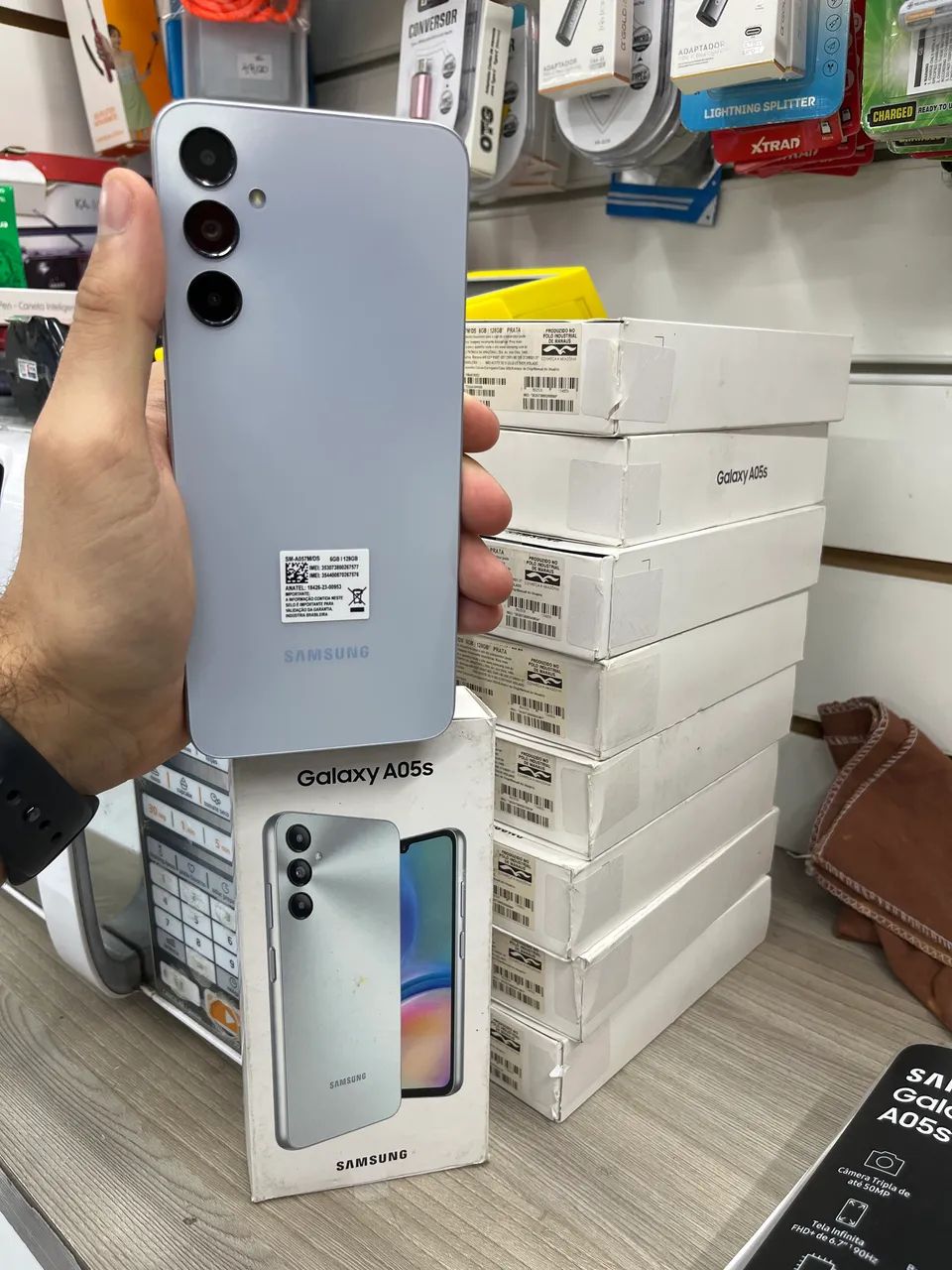 A05s 6GB RAM 128gb 4g NOVO LACRADO
