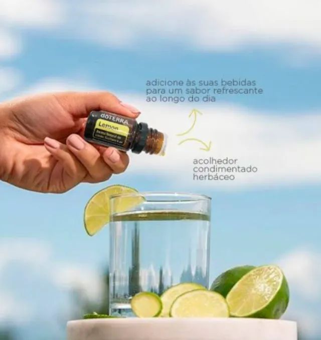 Óleo Essencial Lemon doTERRA 15ml - Original Lacrado (Pronta