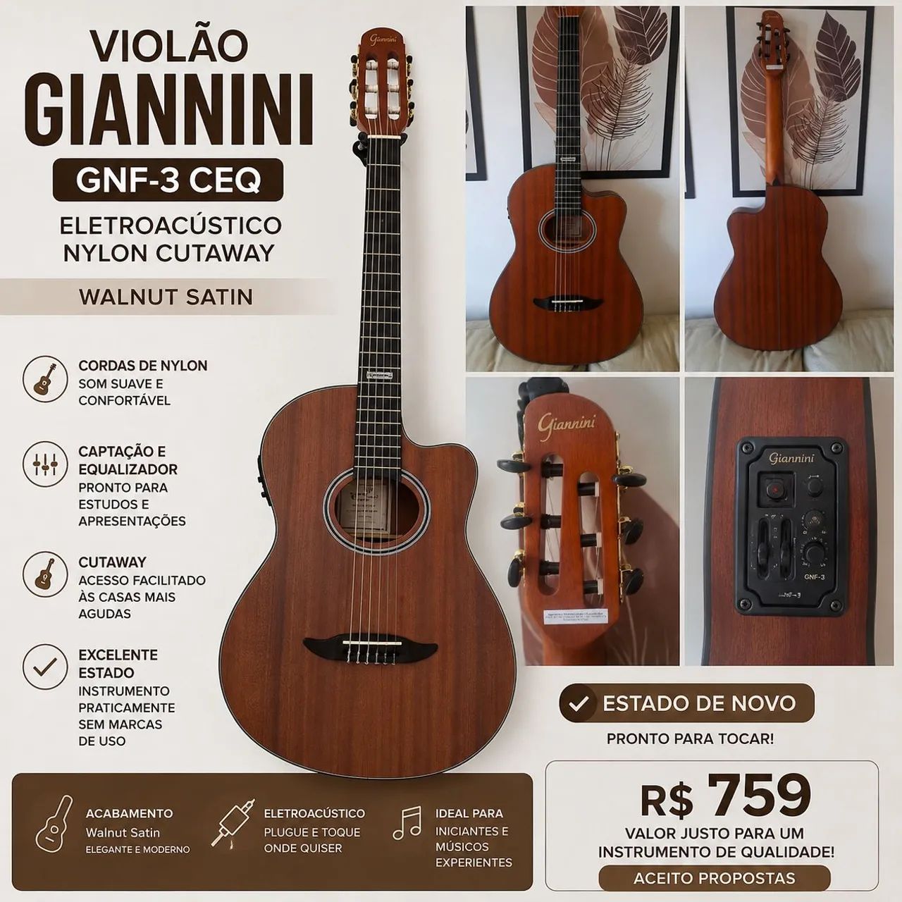 Violão Giannini
