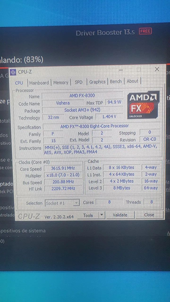 Pc Gamer FX 8300 4GB Ram GT 630  - Foto 2