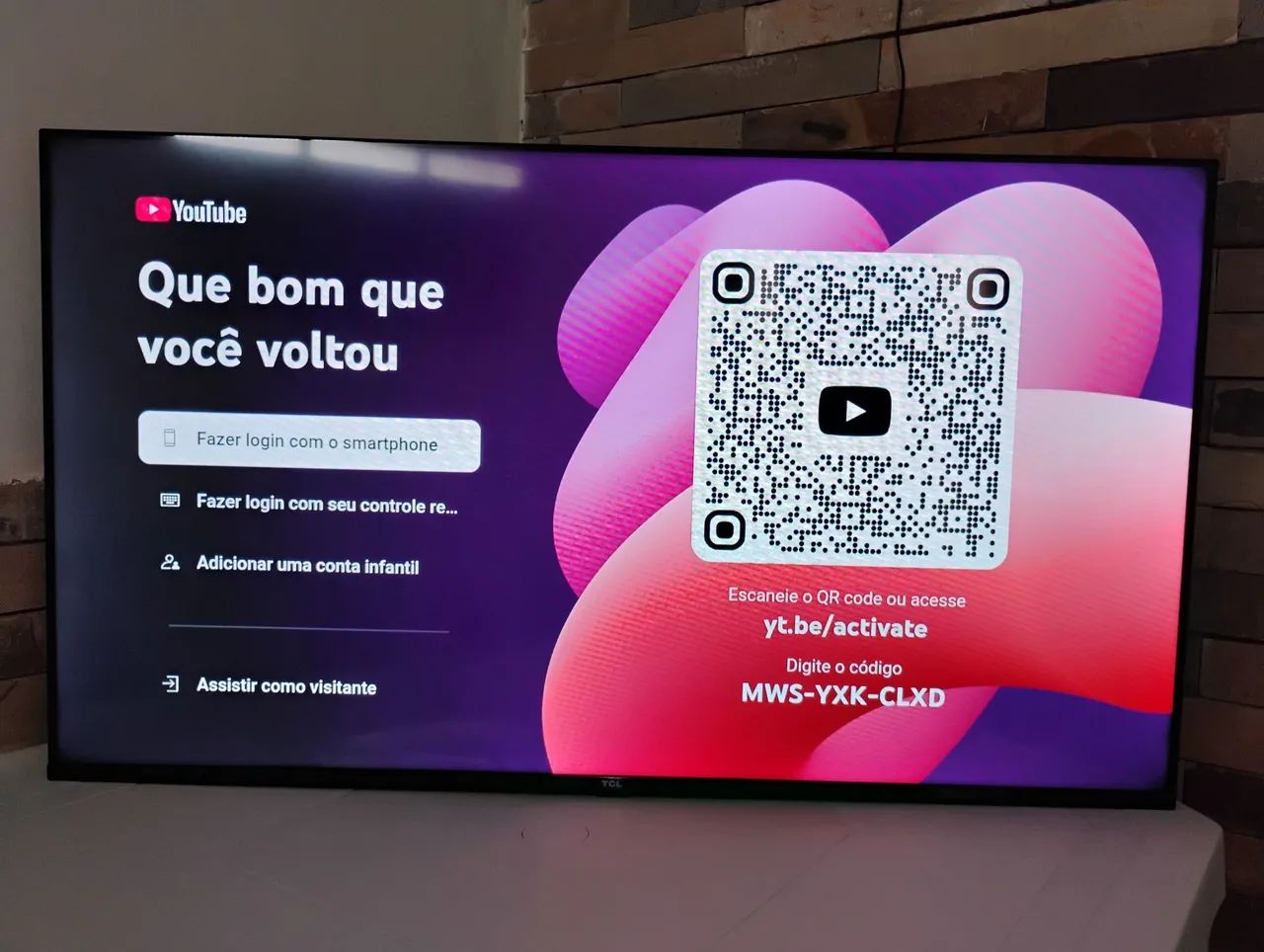 Smartv TCL 40 polegadas semi nova  - Foto 2