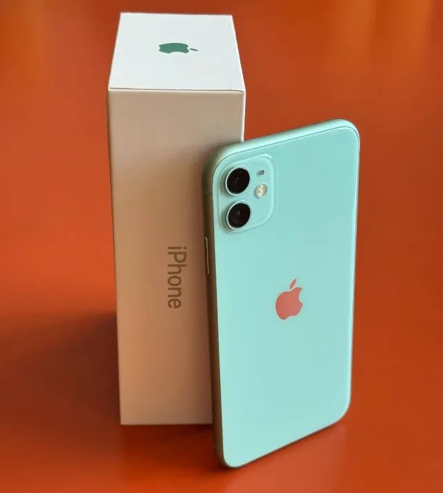 iPhone 11 64GB verde em perfeito estado - Foto 2
