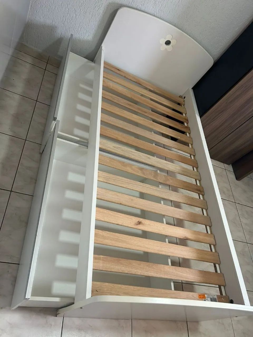 Cama solteiro linha Tok stok com gavetas - Foto 4