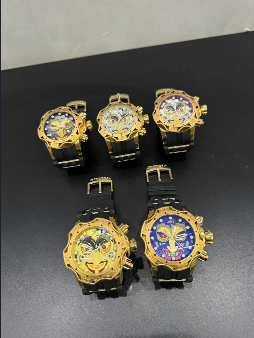 Relógio Invicta joker pulseira de silicone  - Foto 4