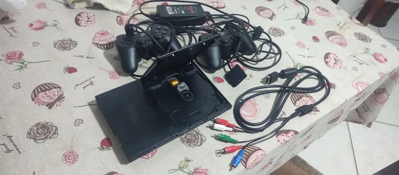 Play Station 2 com defeito