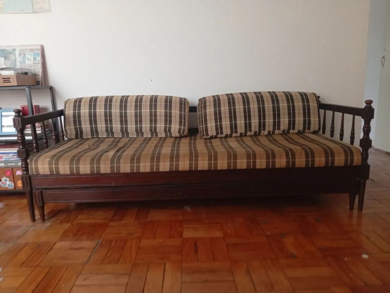 Sofá cama de madeira maciça  - Foto 3