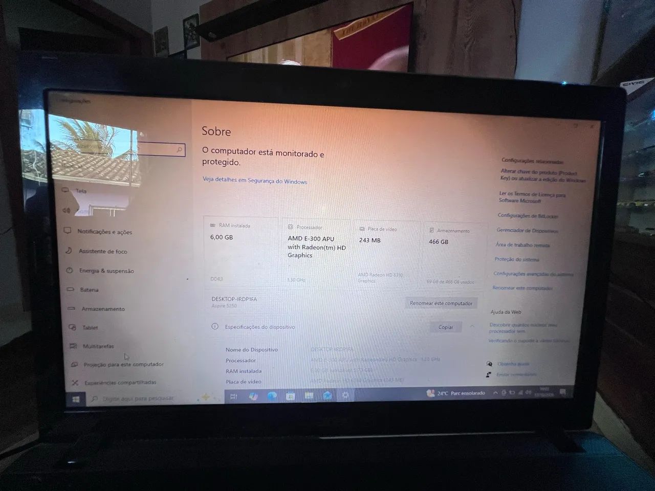Notebook acer