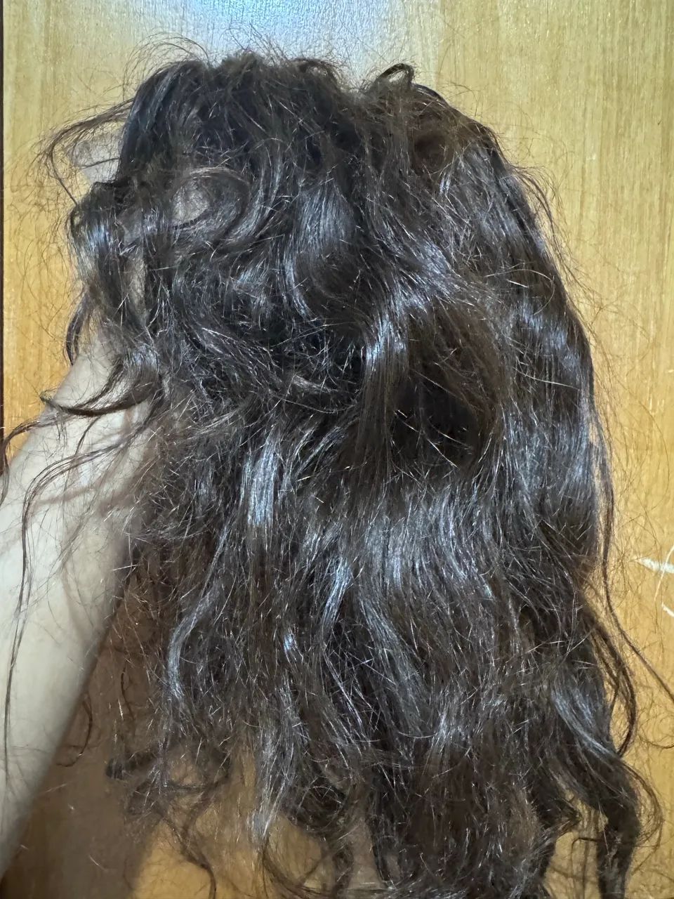 Peruca Front Lace Cabelo Humano 50cm Ondulada Premium - Nova