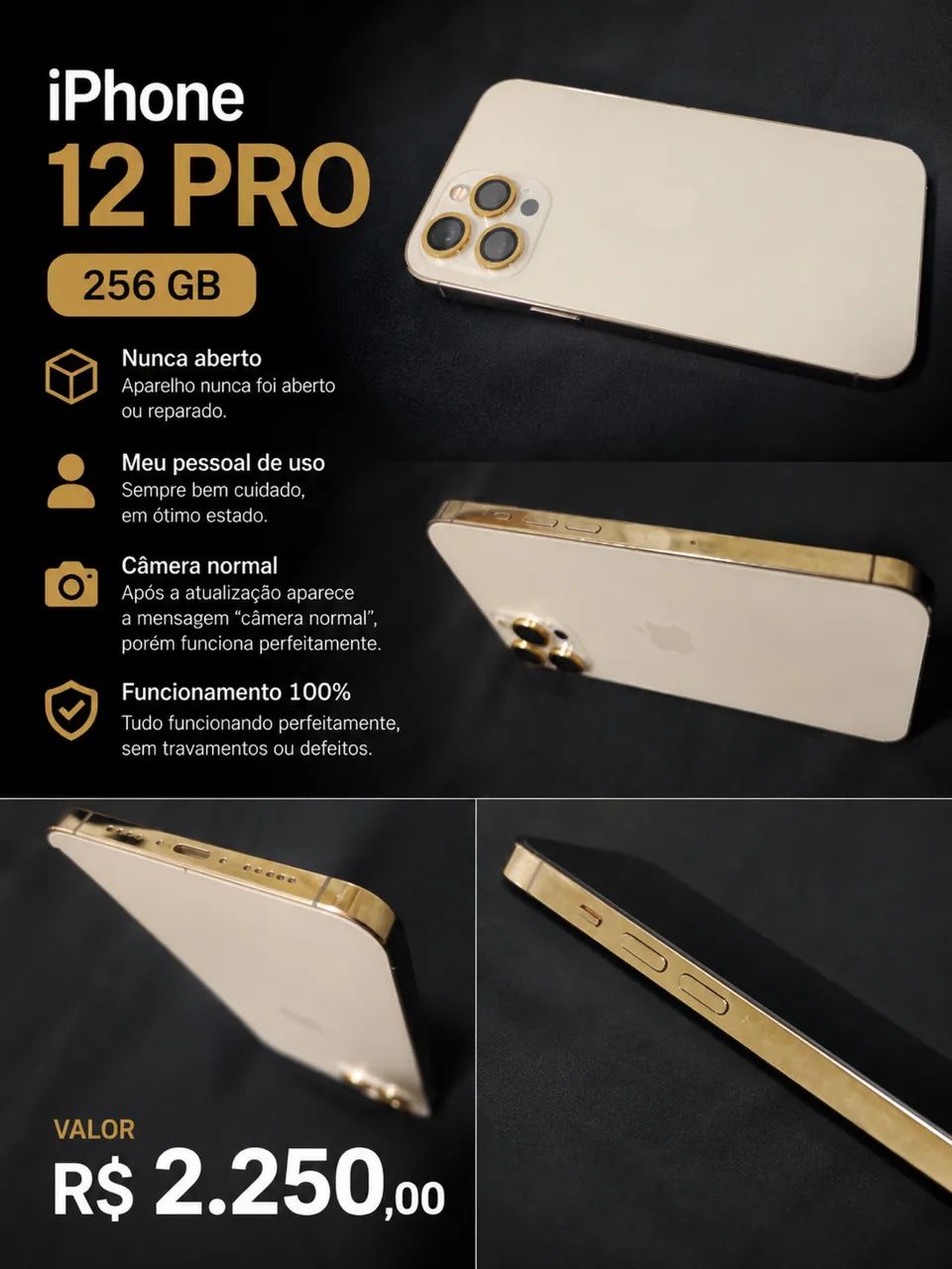 IPHONE 12 PRO MAX ( ZERADO ) - Celulares e Smartphones - Madre de IPHONE 12 PRO MAX ( ZERADO ) - Celulares e Smartphones - Madre de