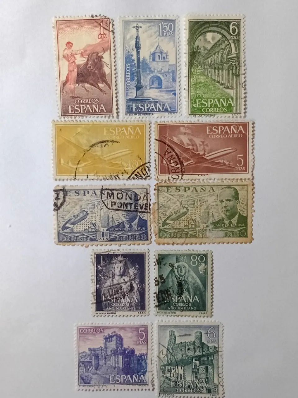 Selos Antigos Espanha - Foto 3