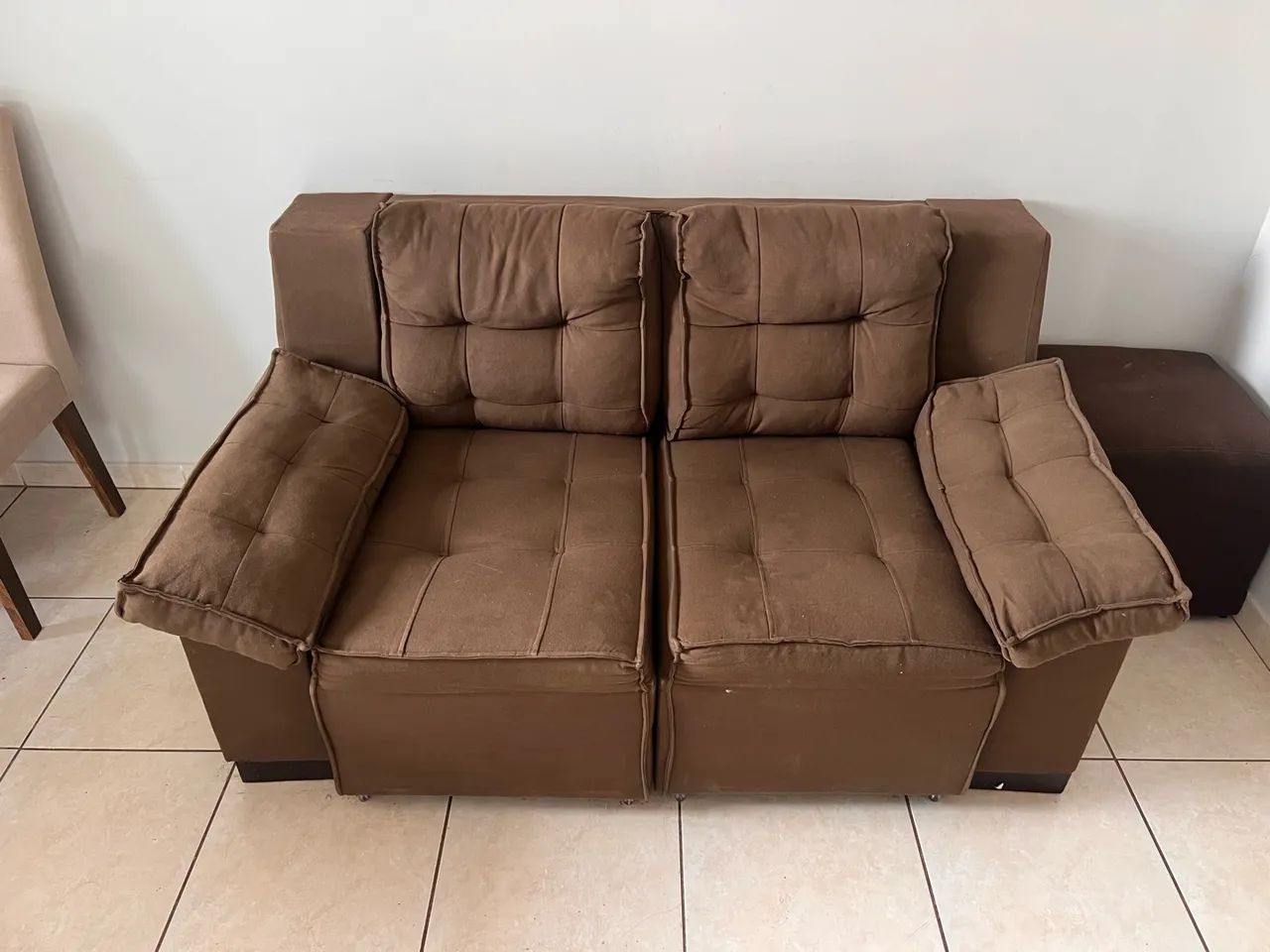 Sofá cama 2 lugares usado