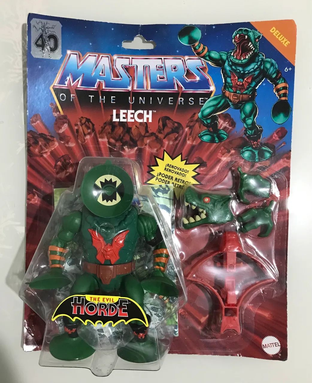 Master of the Universe Origins Leech Deluxe Action Figure by Mattel – New/Original/Sealed