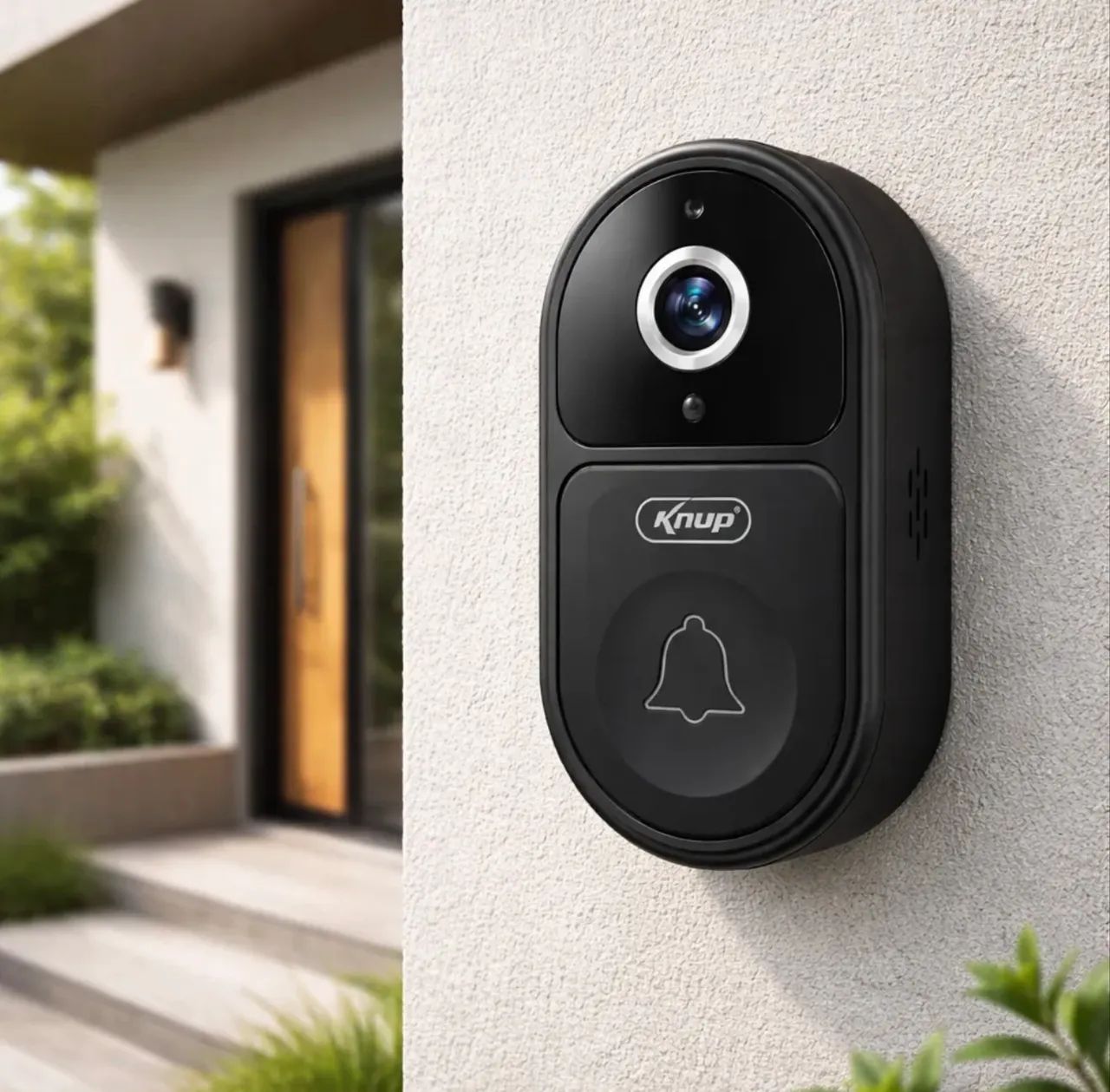 Campainha Inteligente Knup Wi-Fi Com Câmera HD Visão Noturna CA202 - Foto 4
