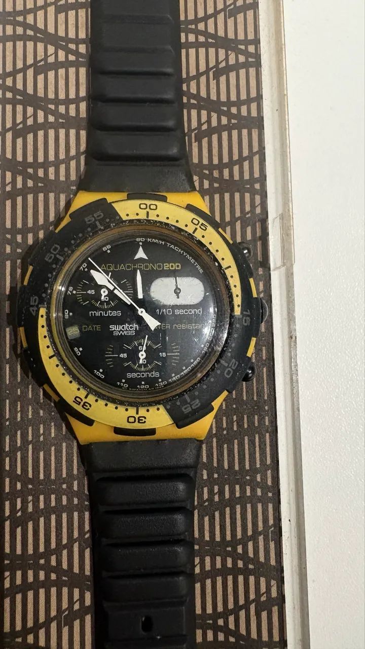 Relógio Swatch AquaChrono 200