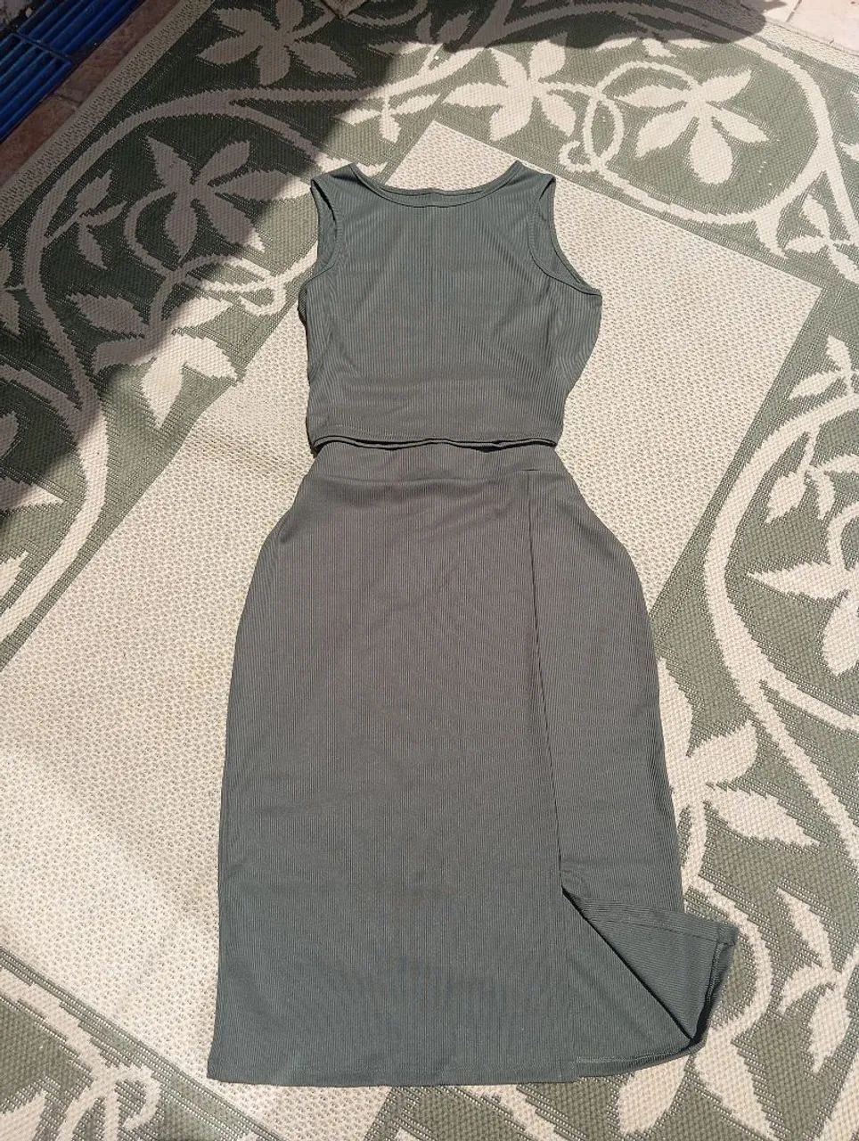Conjunto saia croped GG