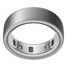 Oura Ring 4 - Brushed Silver size 8