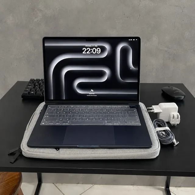 Macbook Air M2 2022 13,6 8gb 256gb Cor Midnight - Notebooks