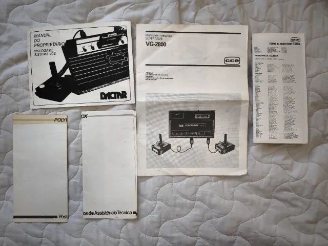 Manuais do Dactar, CCE - Atari 2600 Polyvox