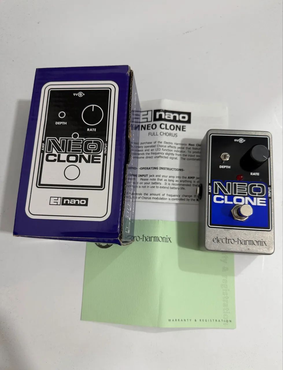 Pedal Chorus Neo Clone Electro Harmonix estado de novo