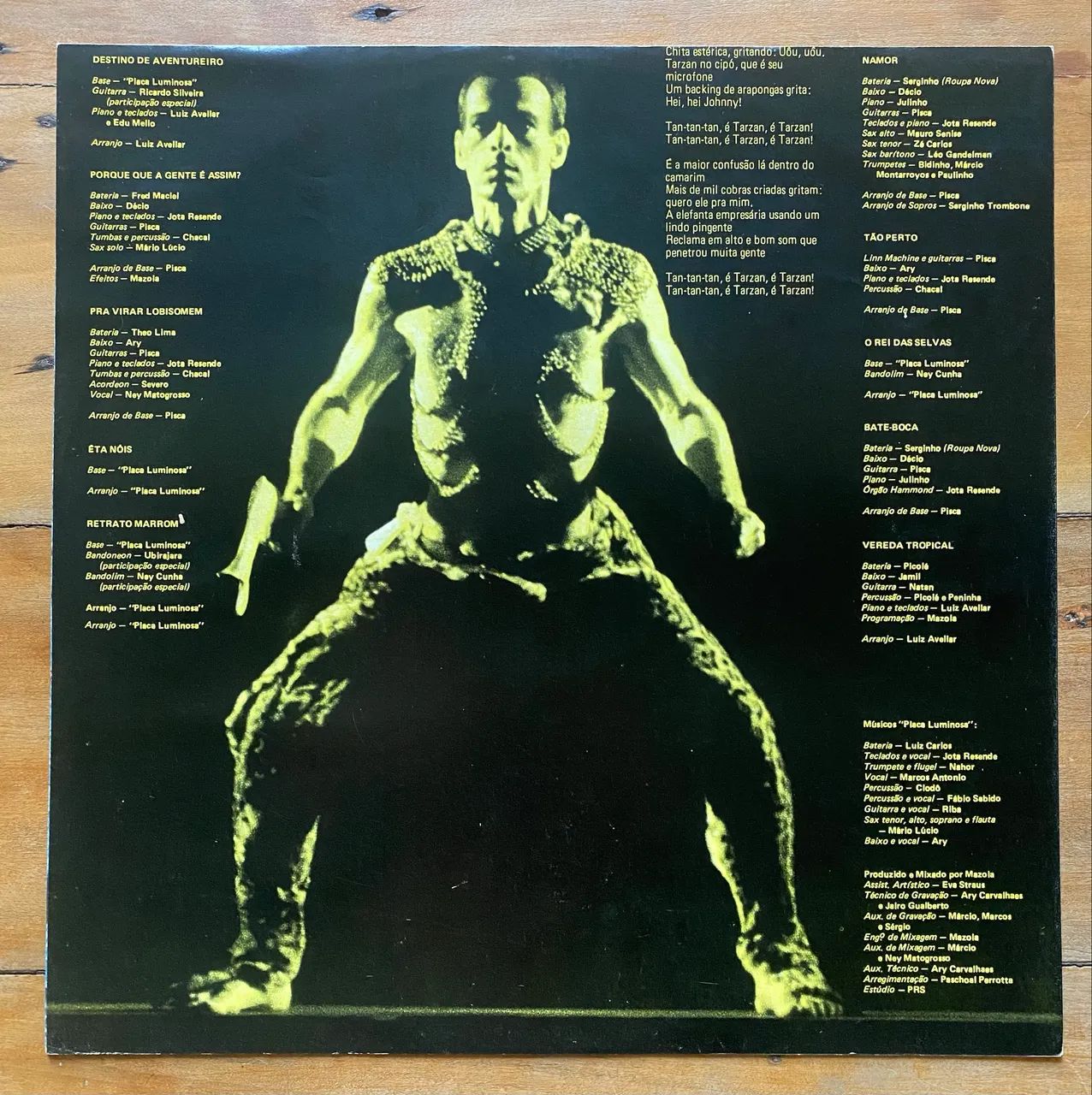Disco de vinil (LP) Ney Matogrosso - Destino de aventureiro - Foto 4