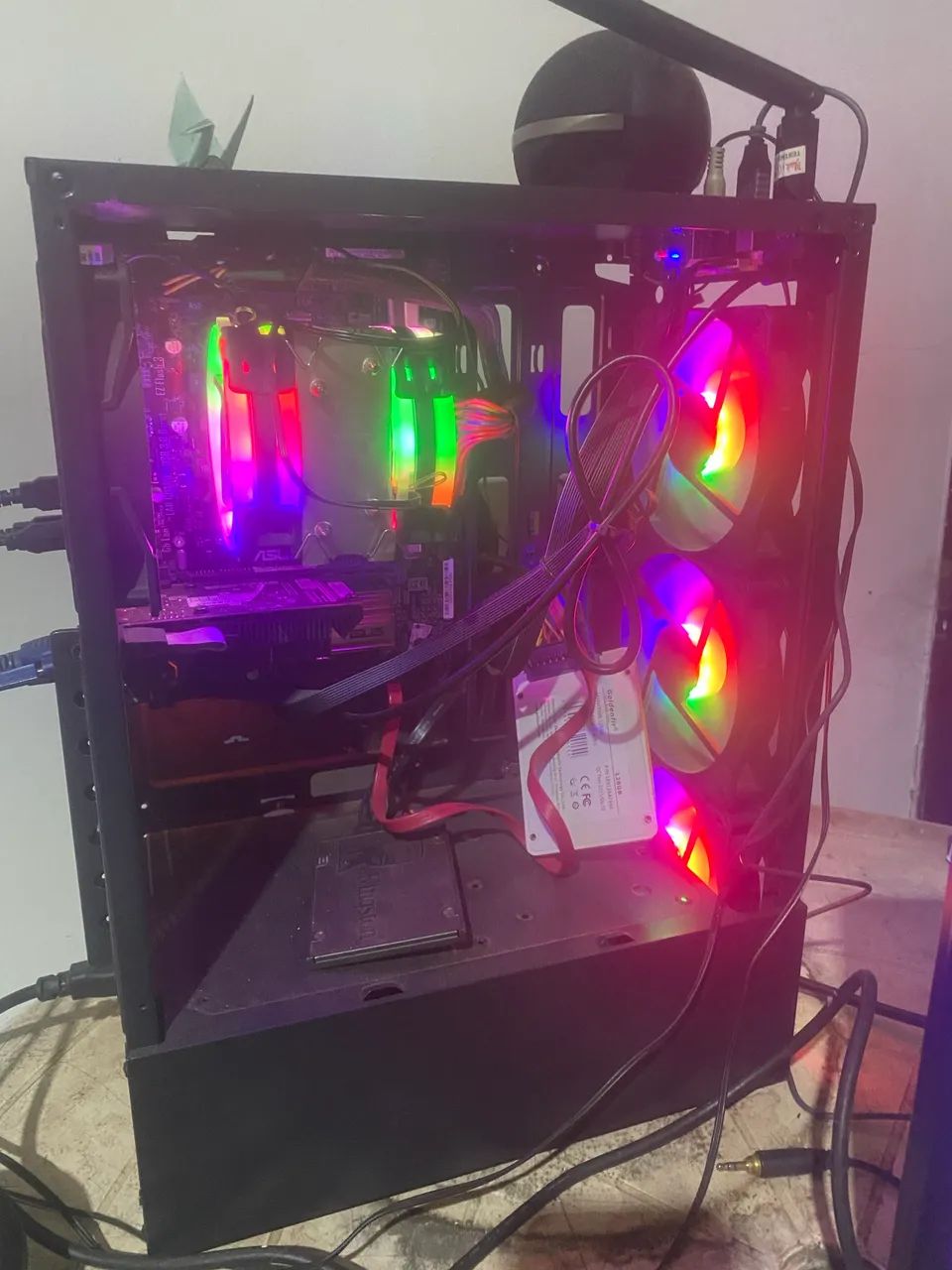 PC ASUS i5 6400 8gb ram 2 Ssd gt710 - Foto 5