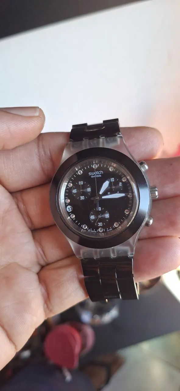 Relógio  swatch  original vendo olx pay  entrega pra  todo Brasil 