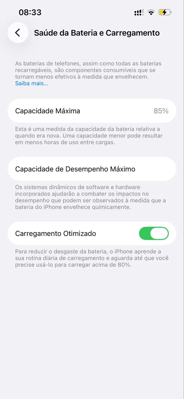 iPhone 13 - 85% de saúde de bateria - Foto 3