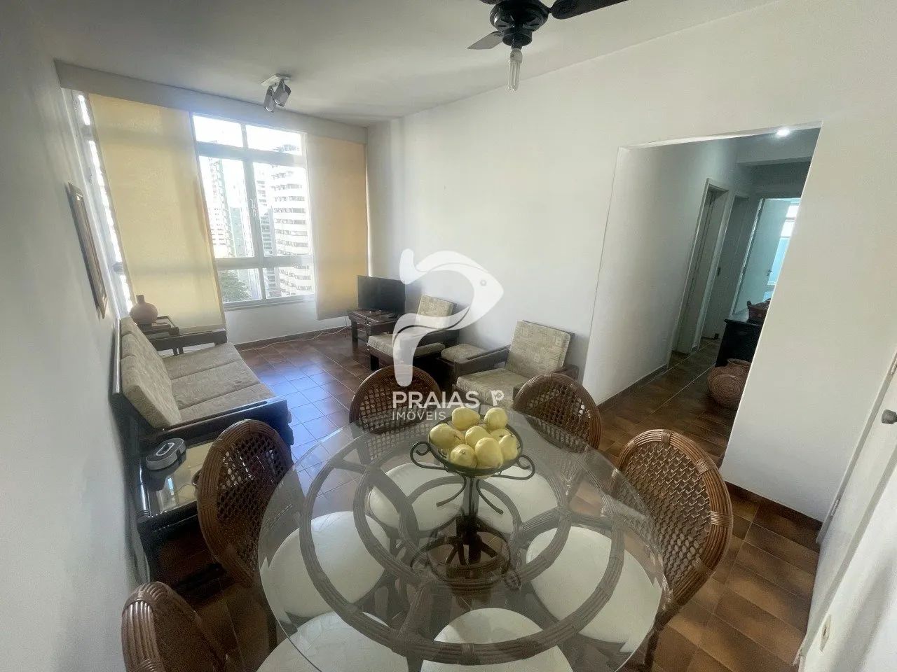 Apartamento mobiliado, 2 dormitórios, Pitangueiras, Guarujá - Foto 4