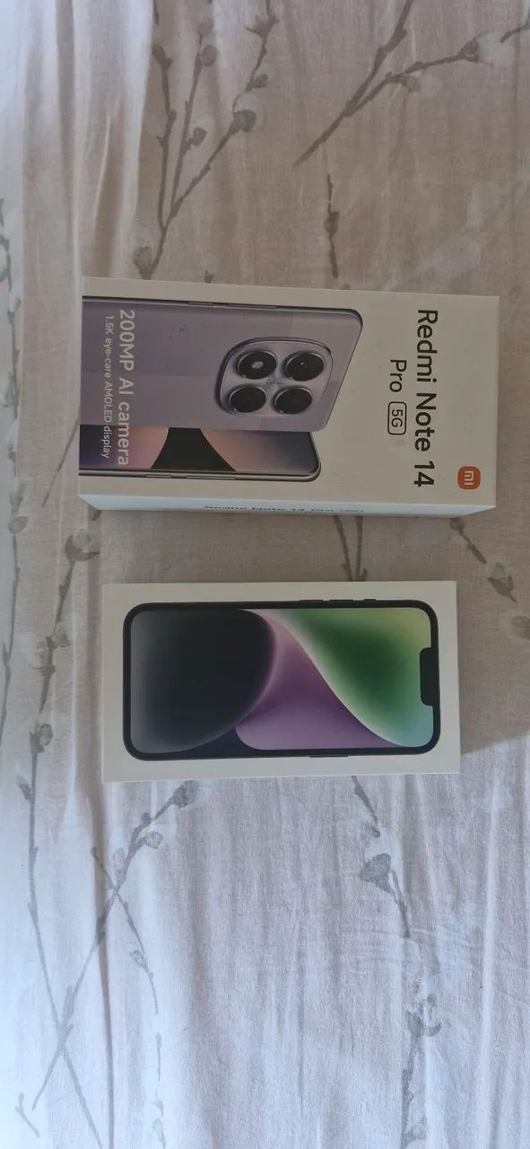 Iphone 14 e Redmi Note 14 Pro 5G  - Foto 2