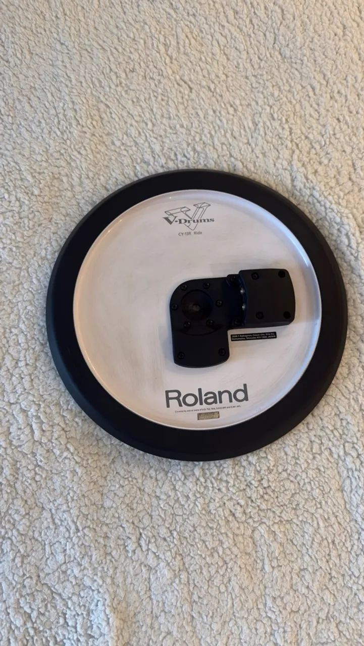 ROLAND CY-13R PRATO DE RIDE ELETRÔNICO DE 13 POLEGADAS - Foto 2