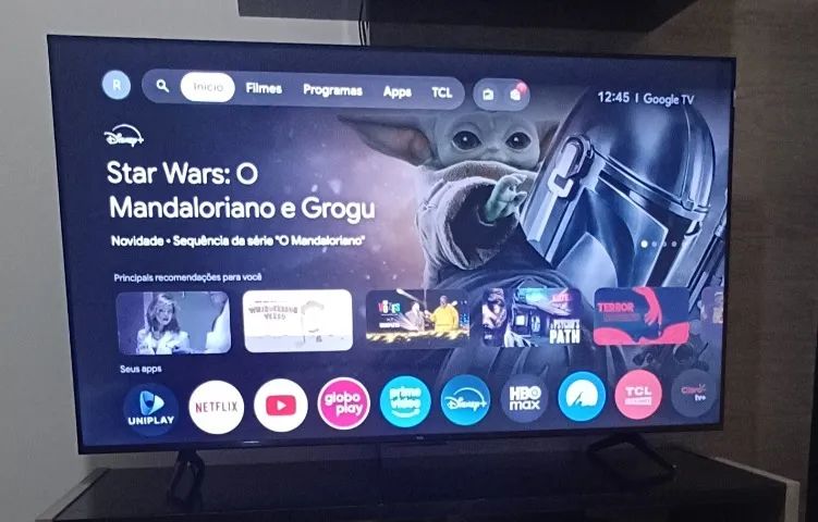  SMART TV TCL 55 QLED 4K - GOOGLE TV - Foto 5