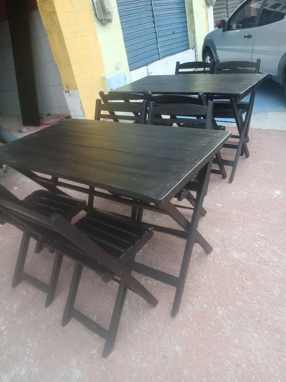 02 conjunto mesa e cadeiras p/restaurante - Foto 5
