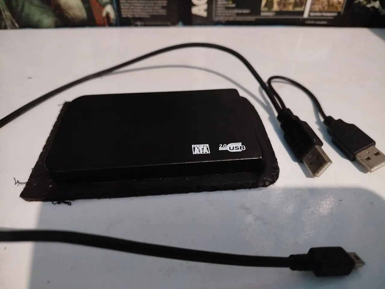 Xbox 360 Super Slim Desbloqueado - Kit Completo com Kinect, HD Externo e 2 Controles - Foto 5
