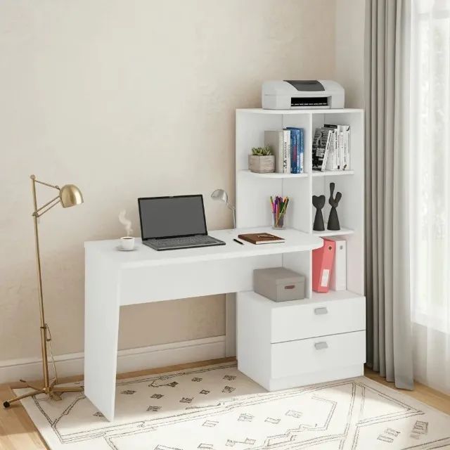Mesa Elisa para Estudo e Home Office em MDF