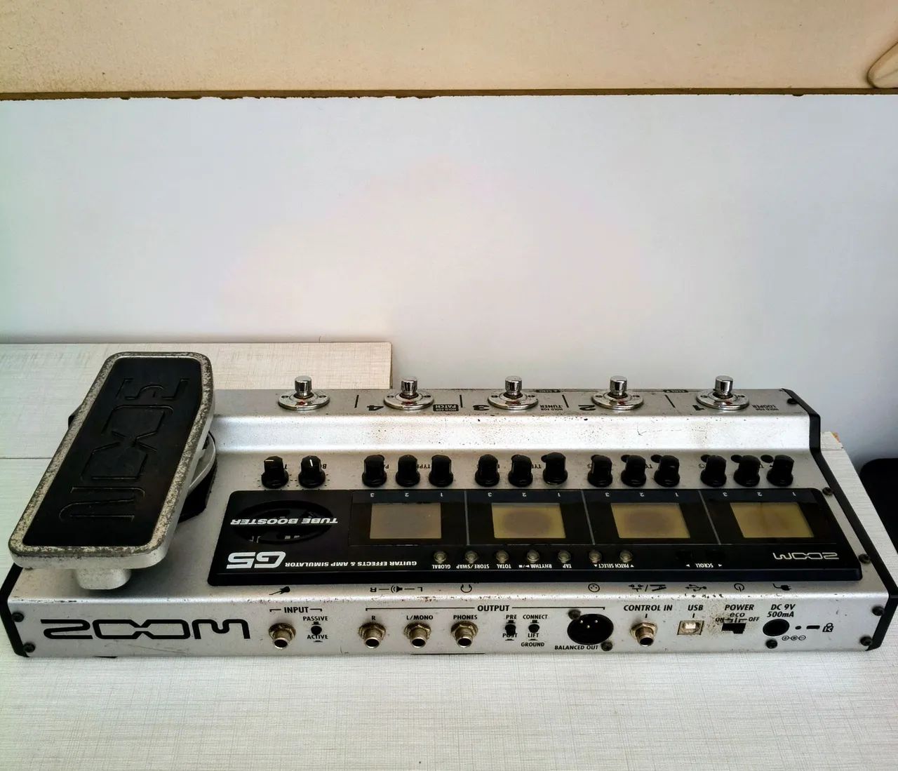 Pedaleira Zoom G5 troca em zoom G3nx ou PS4 - Instrumentos