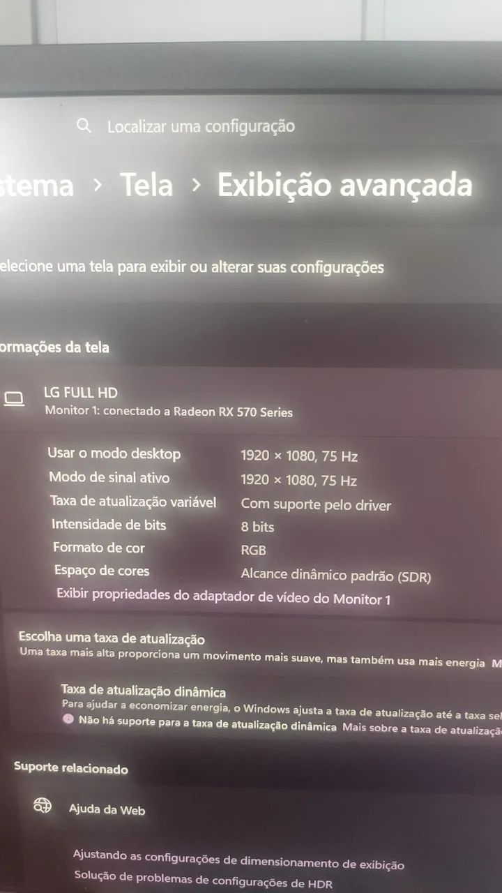 Monitor LG 24pl excelente 