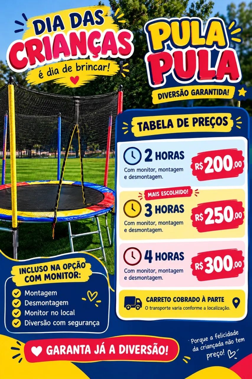 Aluguel de Pula Pula