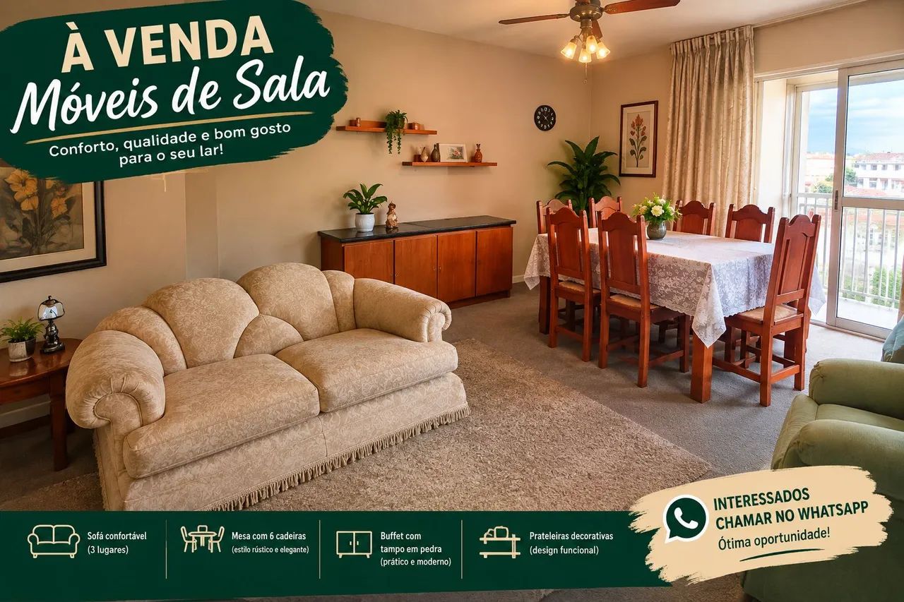 Vendo moveis pra sala e varanda - Foto 2