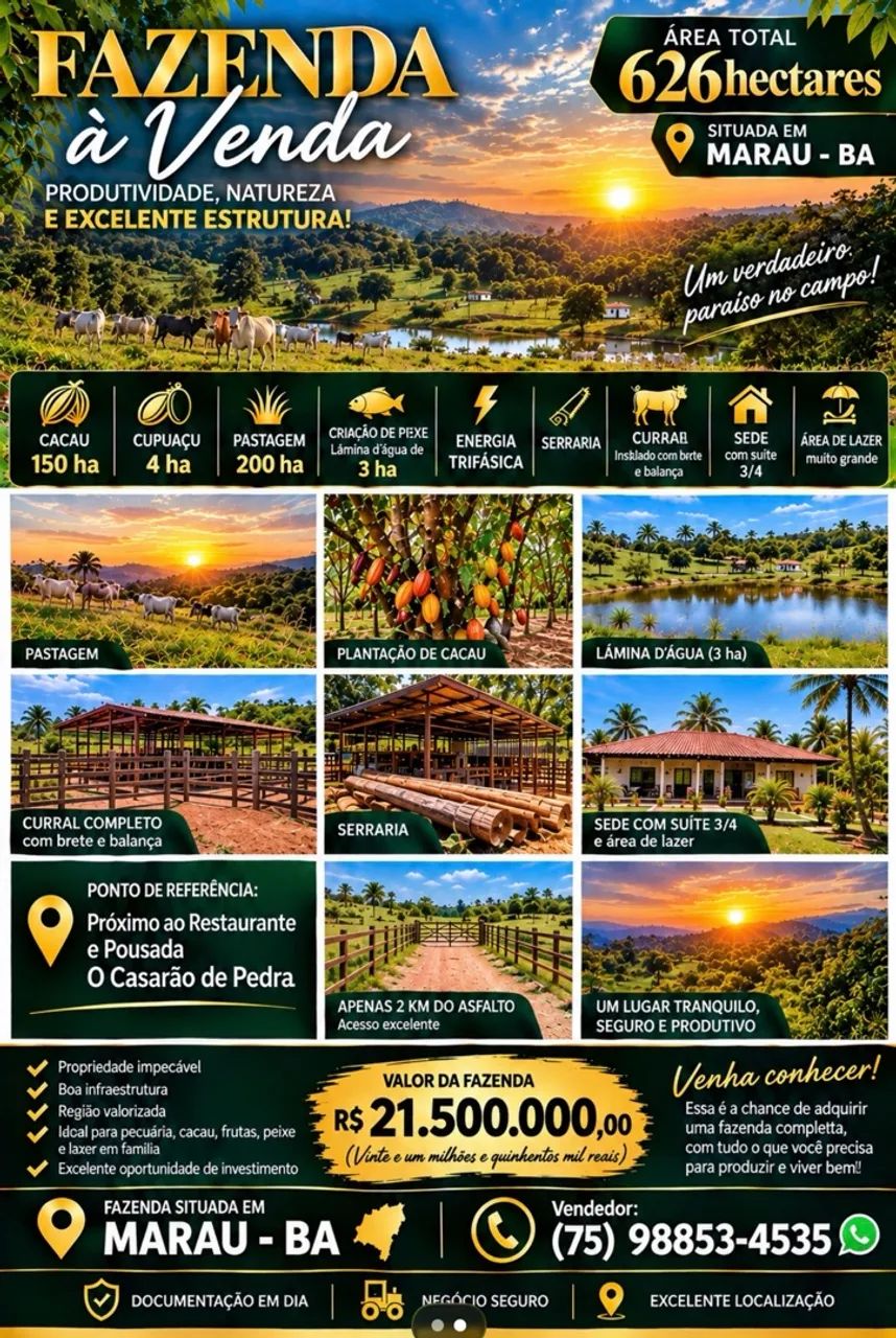 Vendo fazenda 