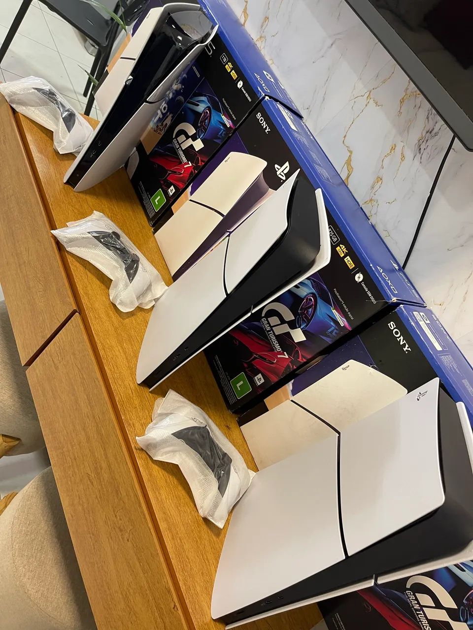 PS5 SLIM SEMI-NOVOS E LACRADOS, C/GARANTIA!  - Foto 4